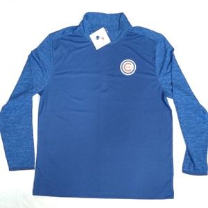 CUBS LIGHT WEIGHT PULL OVER ¼ ZIP